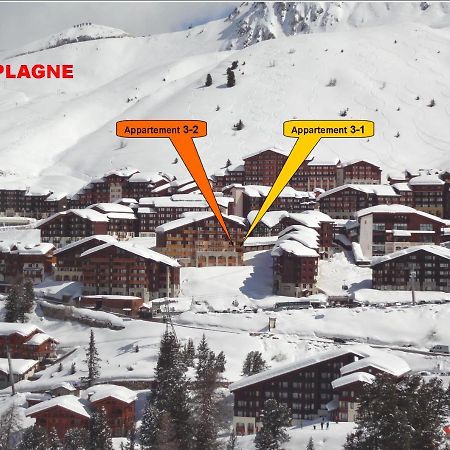 Belle Plagne 1 Appart 6 Pers Du Dimanche Au Dimanche Ski Au Pieds La Plagne Eksteriør bilde